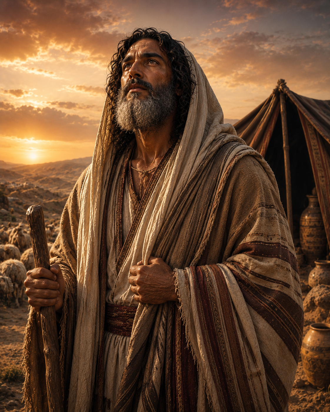 Abraham-inspired biblical image